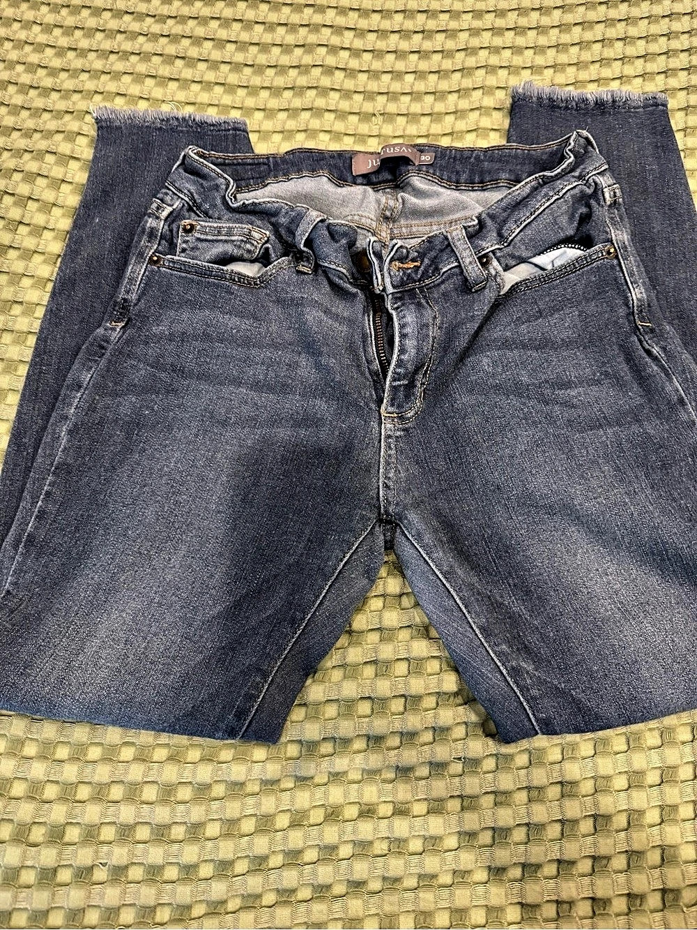 Just USA Skinny Jeans Waist 30 in Blue